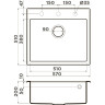 Мойка OMOIKIRI TEDORI 57-EV 4993986
