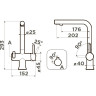 Смеситель OMOIKIRI HOTARU-B 4994029