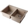 Мойка OMOIKIRI BOSEN 80-2-SA Tetogranit/бежевый 4993838