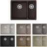 Мойка OMOIKIRI KATA 55-2-U-BE Artgranit/ваниль 4993387